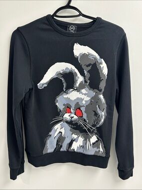 Alexander McQueen Black Logo Crewneck Sweatshirt